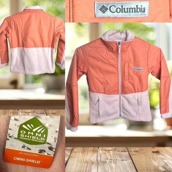 COLUMBIA Omni Shield Winter Snow Ski Overlay Jacket full zip Size XS - Picture 1 of 14